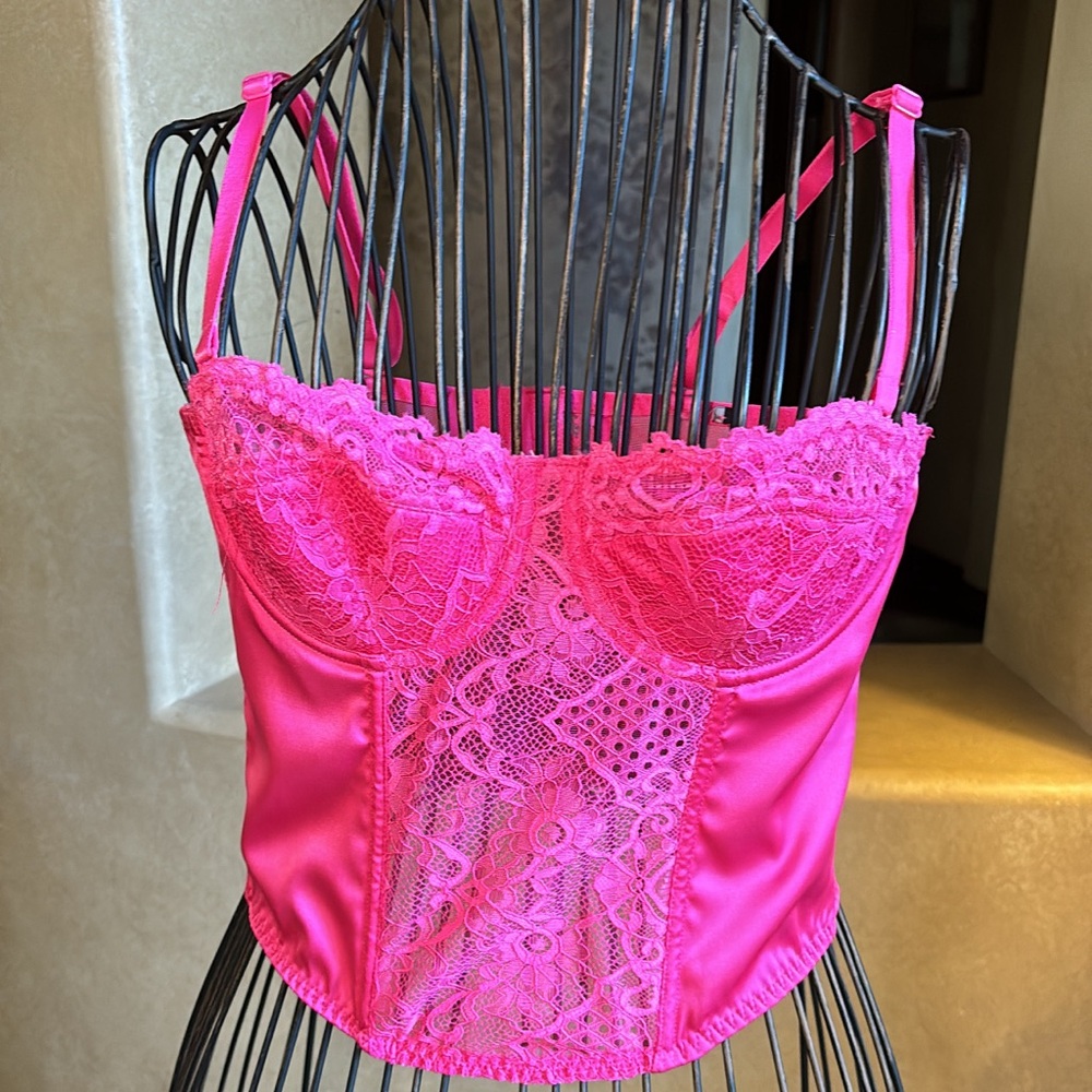 Lace Crop Top Corset
